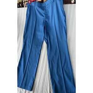Nike Golf Dri Fit Pants Royal Blue Size 36/30 (37/30) Straight Leg EUC Nice